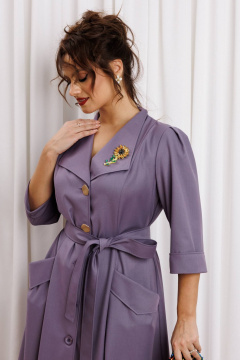 Платье Anastasia 1318 фиалковый_ - фото 4