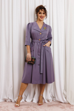 Платье Anastasia 1318 фиалковый_ - фото 3