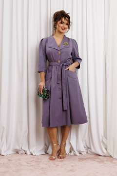 Платье Anastasia 1318 фиалковый_ - фото 2