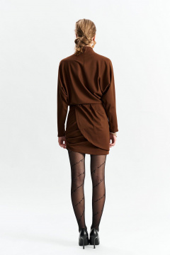 Платье MilMil 1261 корица - фото 5