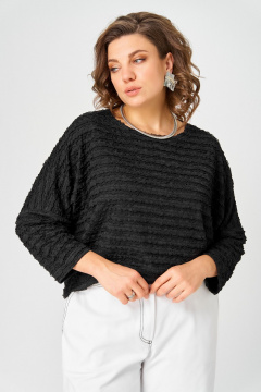 Джемпер Bliss 9401 черный - фото 3