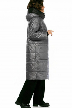 Пальто Диомант 2129 темно-серый - фото 3