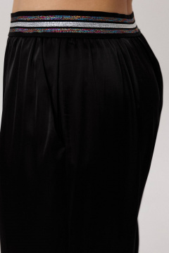 Брюки Anelli 1734 блестящий_черный - фото 5
