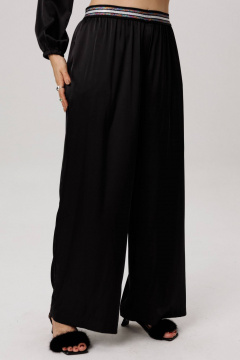 Брюки Anelli 1734 блестящий_черный - фото 1