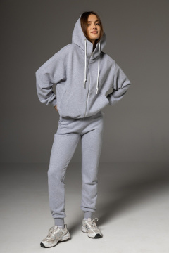 Брюки, бомбер Twok 112502 серый - фото 1