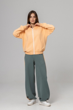 Брюки, бомбер Twok 925709 персик/шалфей - фото 5