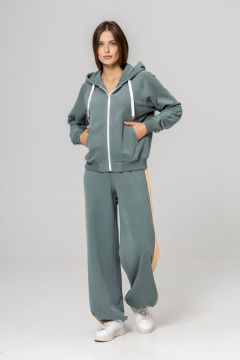 Брюки, бомбер Twok 925715 шалфей - фото 3