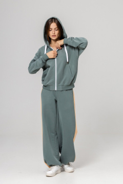 Брюки, бомбер Twok 925715 шалфей - фото 2