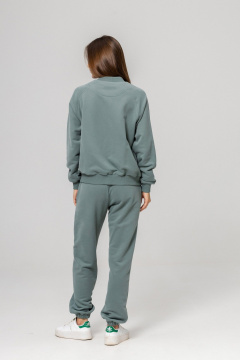 Брюки, бомбер Twok 925717 шалфей - фото 4