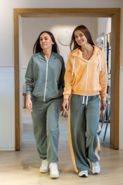 Брюки, бомбер Twok 925717 шалфей - фото 5