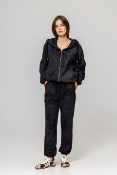 Брюки, бомбер Twok 925720 черный принт - фото 2