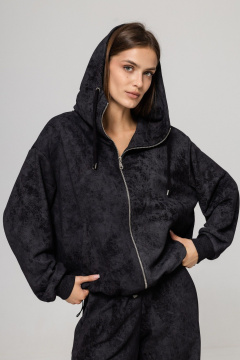 Брюки, бомбер Twok 925720 черный принт - фото 3