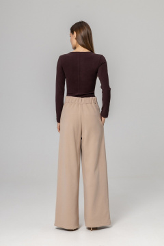Брюки Twok 952723 бежевый - фото 5