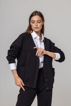 Брюки, кардиган Twok 952736 черный - фото 4