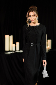 Платье Golden Valley 44347 черный - фото 3