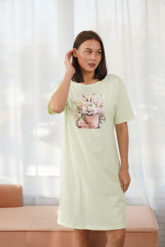 Сорочка Купалинка 688213.158-164 светло-зеленый - фото 1