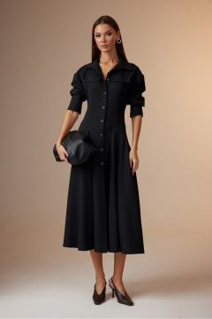 Платье N.O.W. 1634 черный - фото 1