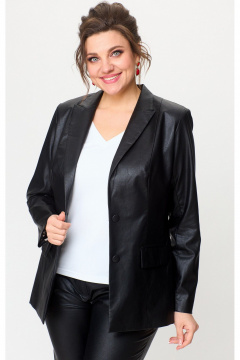 Брюки, жакет БелЭльСтиль 412-3_03_22+586-2_87_22 черный - фото 4