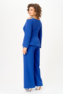Брюки, жакет ANASTASIA MAK 1276 василек - фото 3