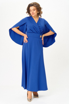 Платье ANASTASIA MAK 1309 василек - фото 2