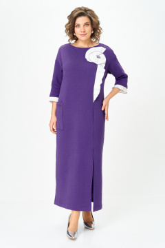 Платье Michel chic 2183 сиреневый_туман - фото 3