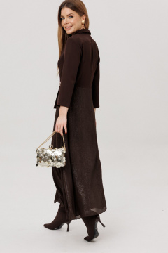 Платье Amberа Style 1034-5 шоколад - фото 4