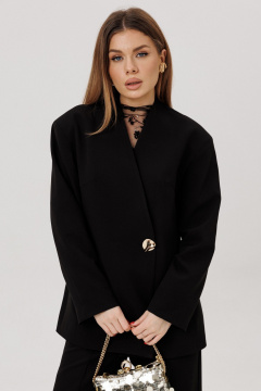 Брюки, жакет, лонгслив Amberа Style 3022 черный - фото 3