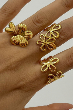 Кольцо Jewelry of Dreams BK0034 золото - фото 2