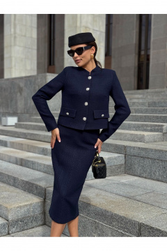 Жакет KORTNI 23Р7 синий - фото 1