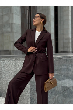 Брюки, жакет KORTNI 11Р40/19BR12 коричневый - фото 4