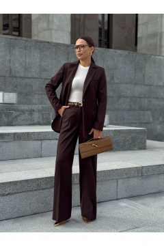 Брюки KORTNI 19BR12 коричневый - фото 1