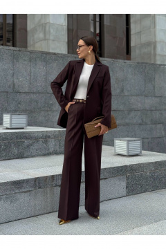 Брюки KORTNI 19BR12 коричневый - фото 4