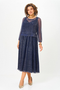 Платье Slaviaelit 562 св.синий - фото 1