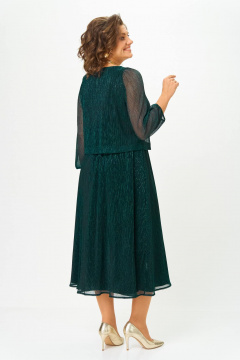 Платье Slaviaelit 562 зеленое - фото 3
