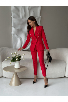 Брюки, жакет KORTNI 20Р13/5BR14 красный - фото 5