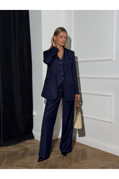 Брюки, жакет, жилет KORTNI 11Р31/4G9/16BR7 синий - фото 4