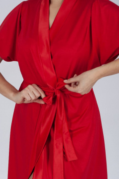 Пеньюар Belarusachka С3004019 кармин_ - фото 3