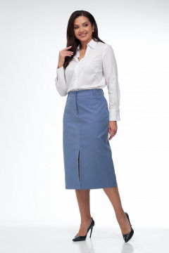 Юбка Takka Plus 25-259 голубой - фото 1