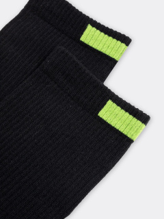 Носки Mark Formelle 107K-1916/21107K-2 черный_салатовый_рис.1916 - фото 3