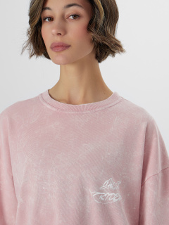 Футболка Mark Formelle 112953/24-ОБР32551П-0 пыльный_розовый_печать1_009.2_Эйсид_1_сл_на_пол - фото 4