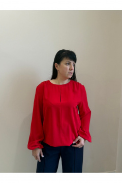 Блуза SK Brand SK7214 красный - фото 4