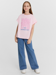 Футболка Mark Formelle 117904/24-27422П-0 розовая_сказка_печать_1_сл_на_пол - фото 3