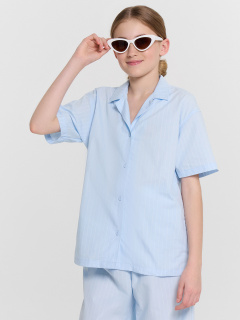 Рубашка Mark Formelle 117941/24-33340П-9 полоска_на_голубом - фото 5