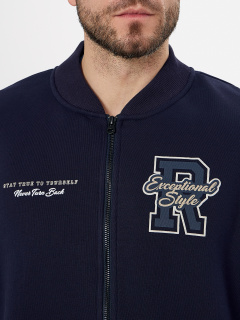 Толстовка Mark Formelle 121187/1/25-4901П-7П т._синий_печать_3_сл_на_ЛВ_пер_дет - фото 5