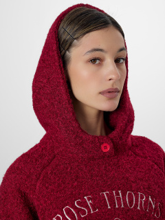 Худи Mark Formelle 122511/25-35818Ц-15-2 бордо_637_D_вышивка - фото 4