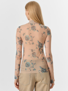 Джемпер Mark Formelle 122845/25-ОБР34945П-10 розы_на_марципане_010.2_Сублимация_полотна - фото 3