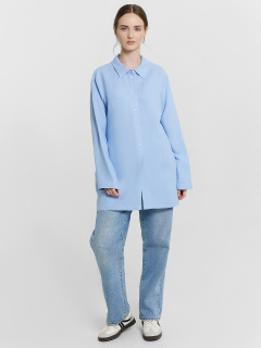 Рубашка Mark Formelle 122854/1/24-26537Ц-9 голубой - фото 3