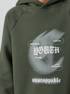 Худи Mark Formelle 123418/25-36579П-7П хаки_печать1_2_сл_на_пол - фото 5