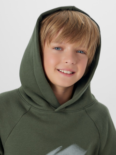 Худи Mark Formelle 123418/25-36579П-7П хаки_печать1_2_сл_на_пол - фото 3