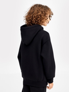 Худи Mark Formelle 123422/22/24051П-7П черный_печать_3_сл_на_пол - фото 3